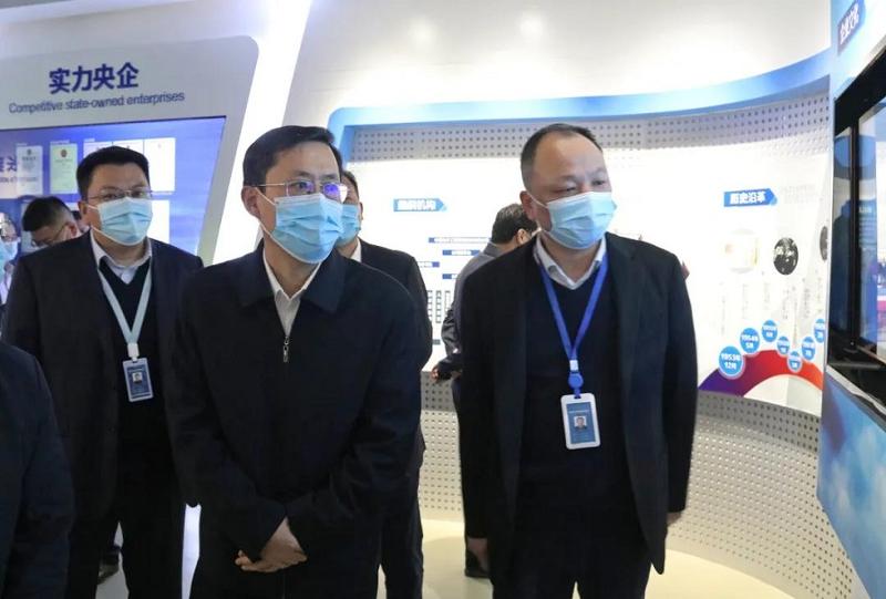 王一鷗到公司調(diào)研指導工作