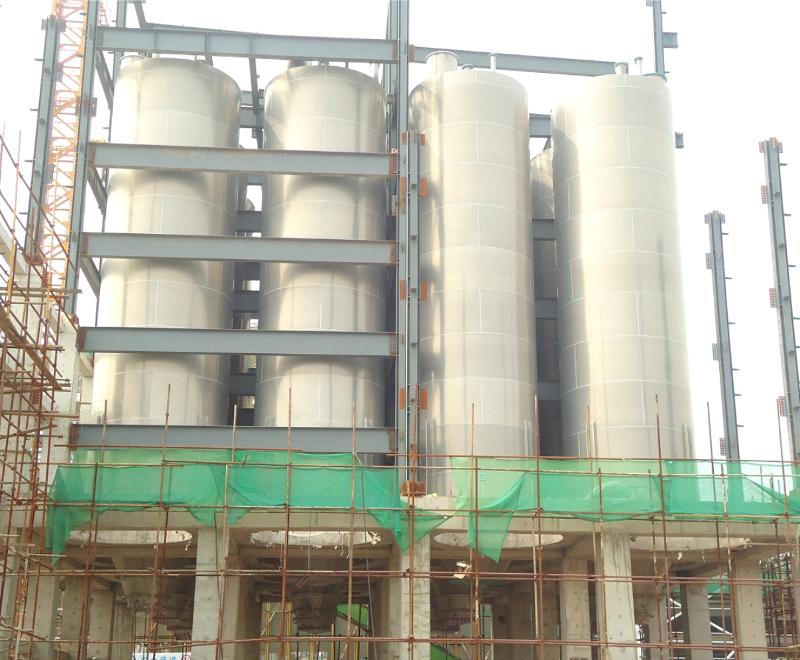 內(nèi)蒙古中煤蒙大12x720m3料倉項目